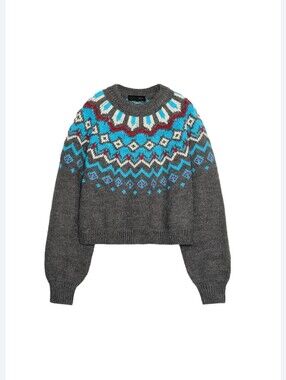 New ZARA Cropped Sweater size S-M